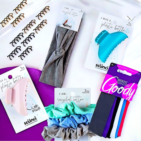 Hair Accessory 21-piece Set: Claws, Clips, Pins & Headbands - Picture 2 of 7